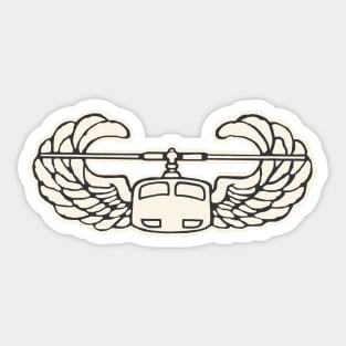 101st ID Air Assault Wings Sticker